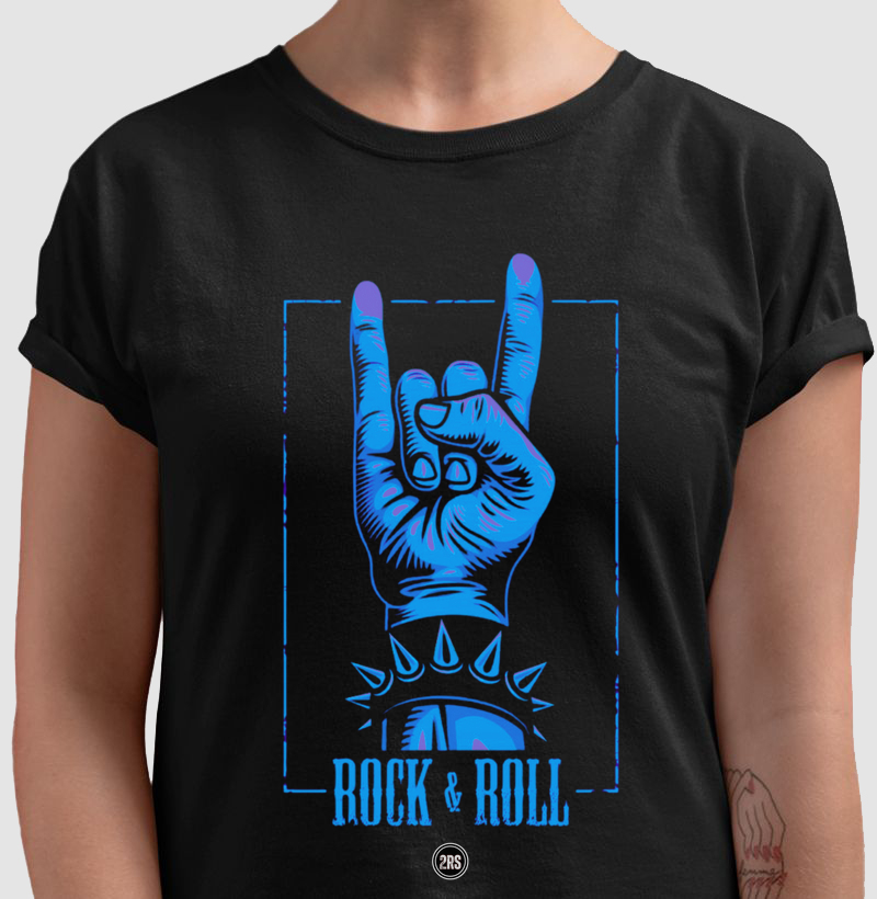 Camiseta Motociclista Rock & Roll II