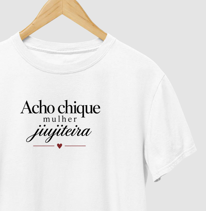 Acho chique mulher jiujiteira