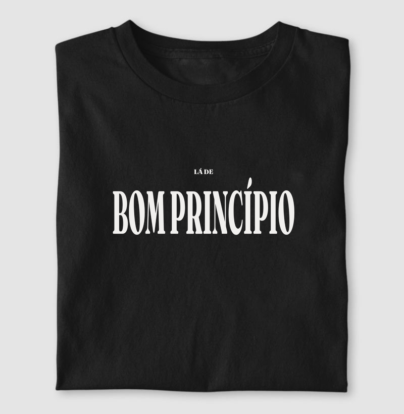 Bom Princípio | Tipografia RS