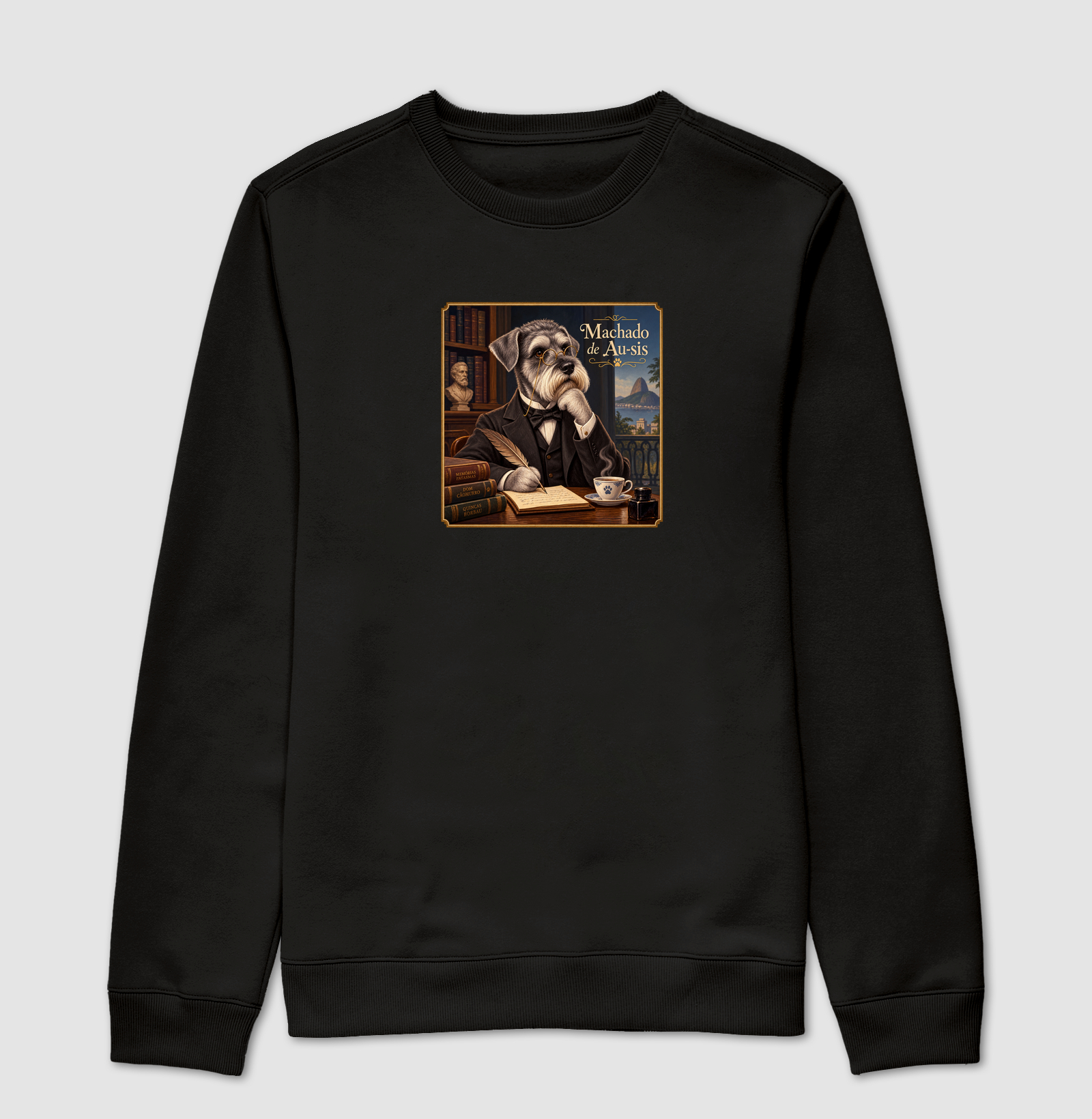 Machado de Au-sis - Suéter Moletom