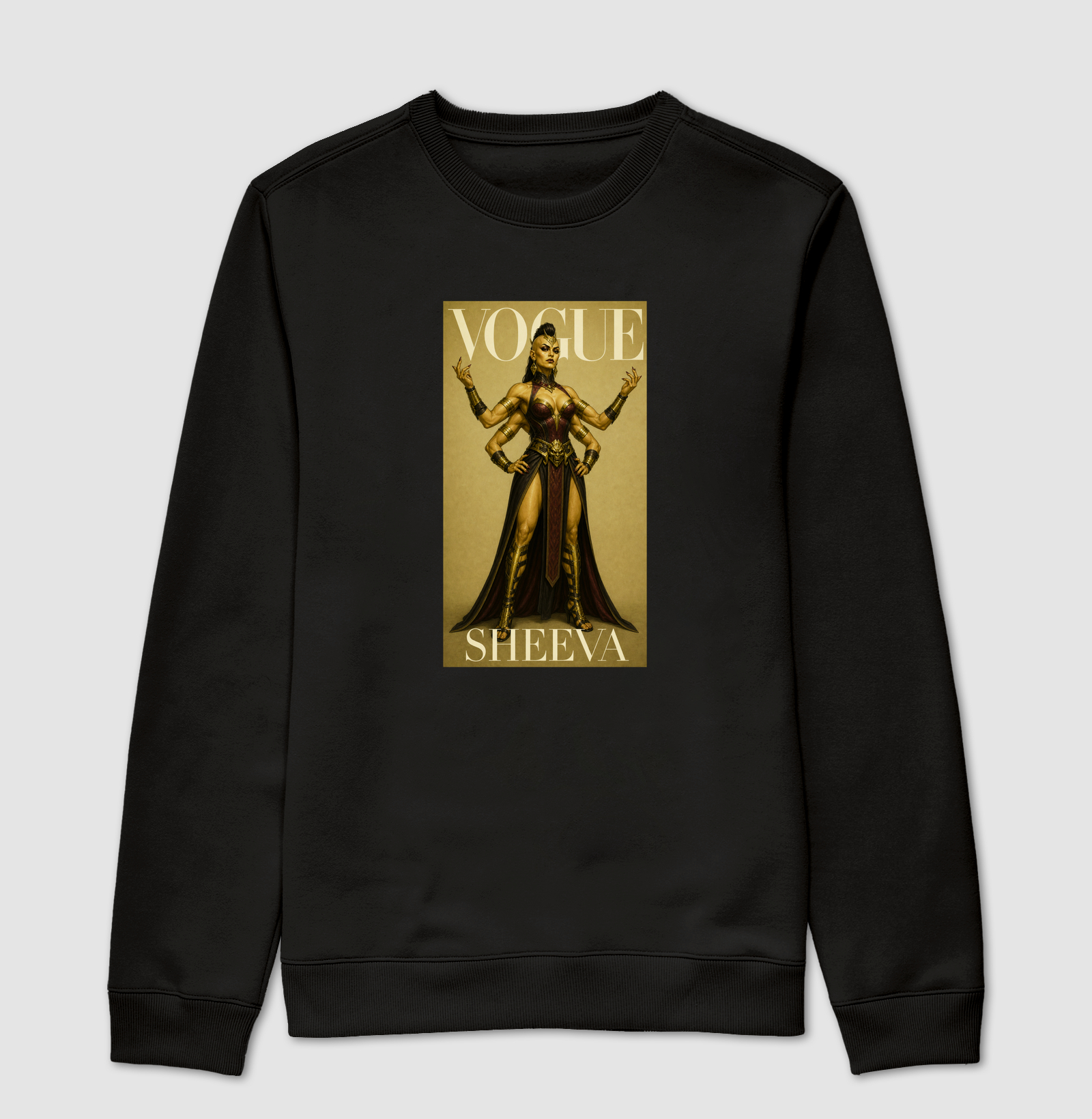 Vogue Sheeva | Coleção Ô Bicha - Suéter Moletom