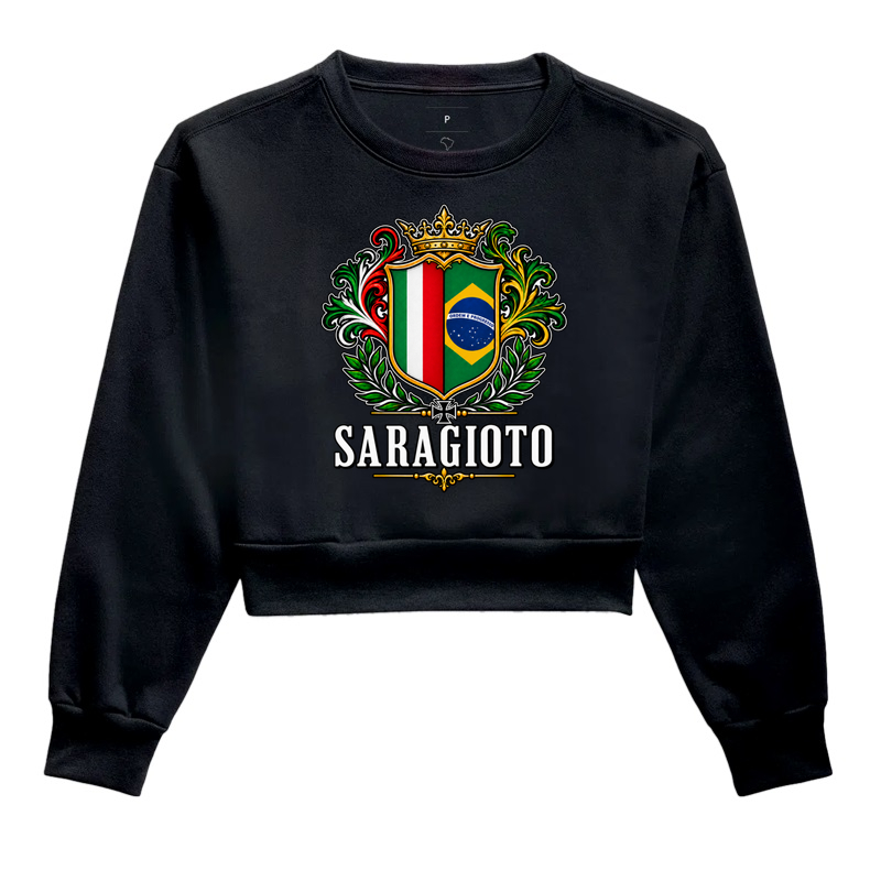   Saragioto  - Cropped Moletom