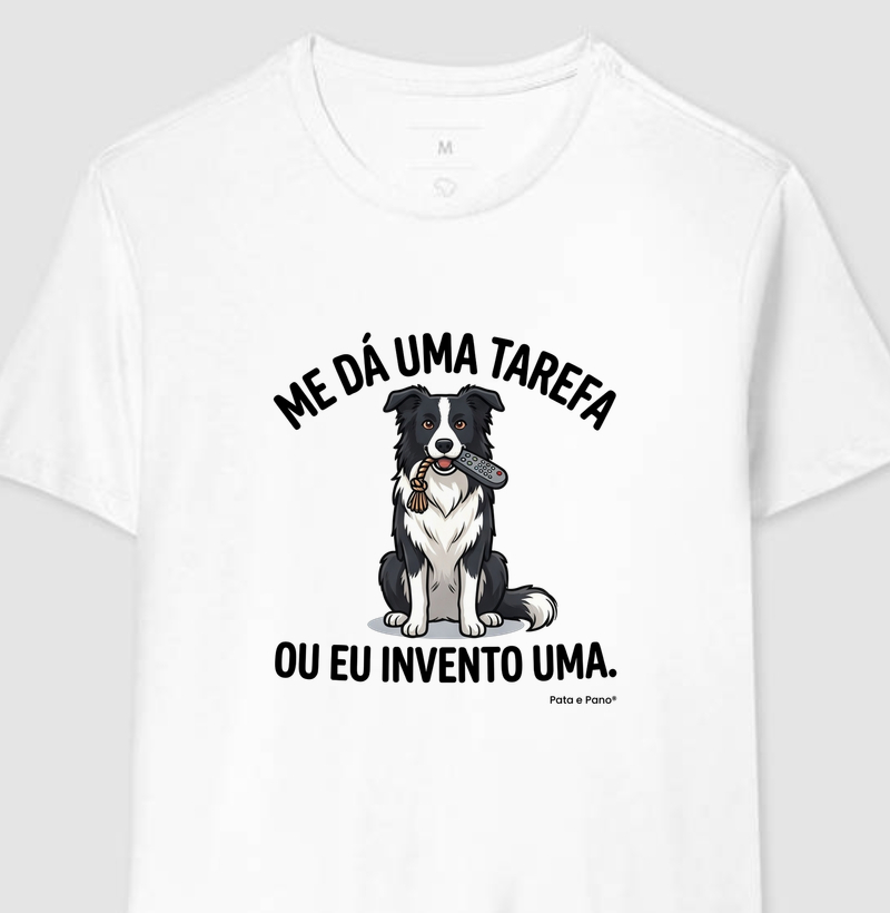 CAMISETA BORDER COLLIE TAREFA