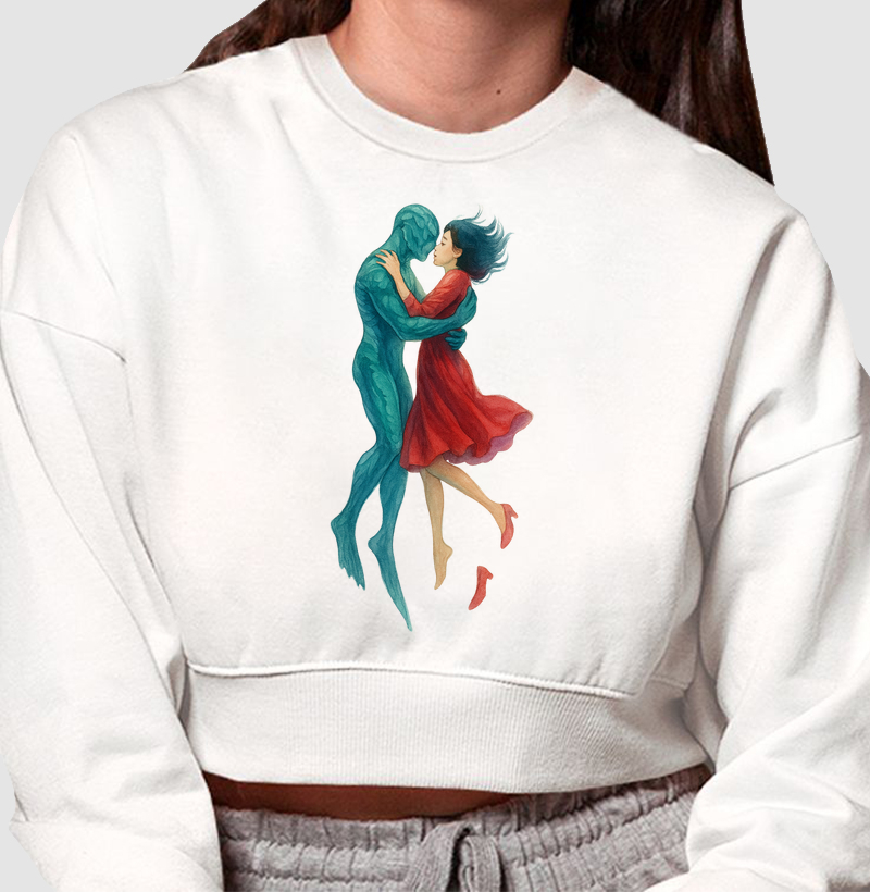 Movie The Shape Of Water - Cropped Moletom