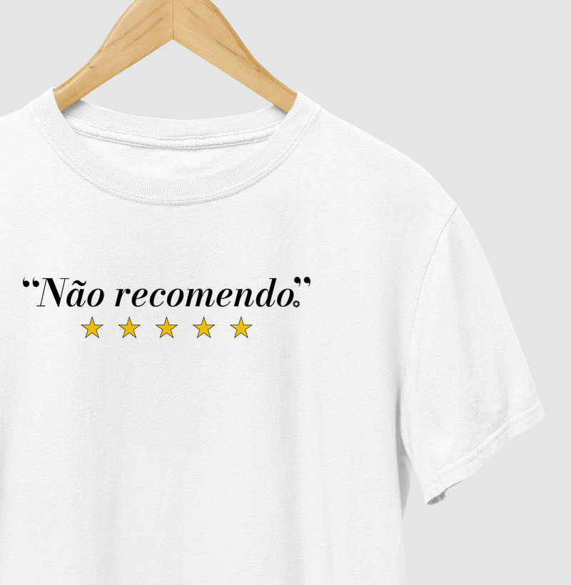 Não Recomendo – 5 Estrelas