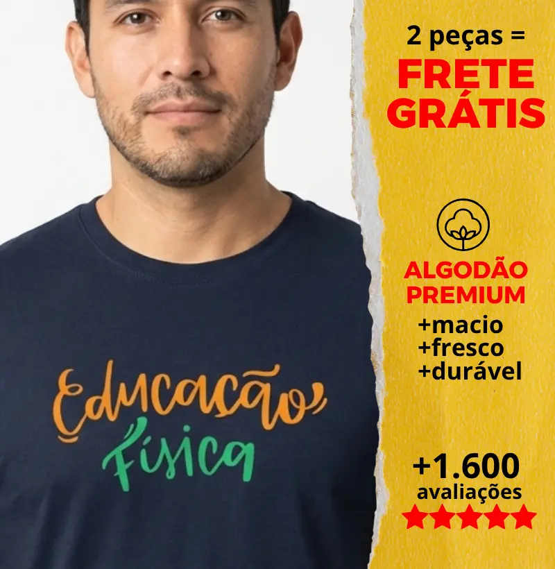 Camiseta Educação Física