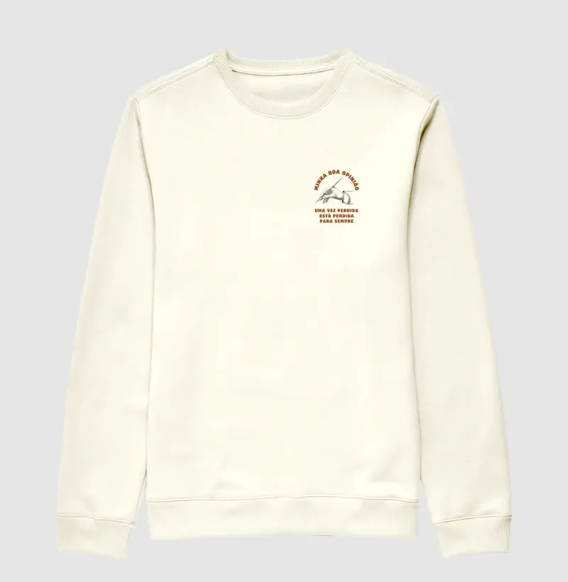 Suéter Moletom OPINIÃO PERDIDA Matutaremos