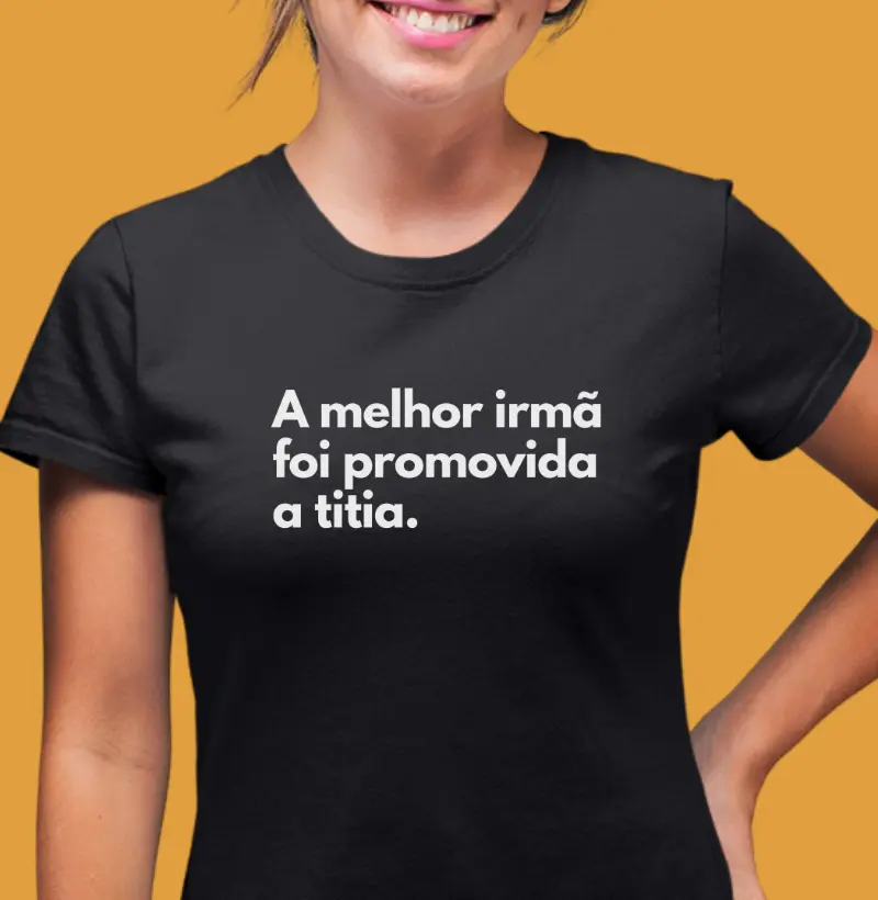 A melhor irmã foi promovida a titia