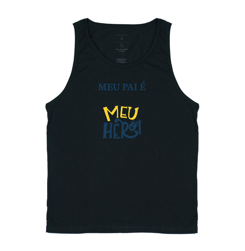Camiseta pai heroi
