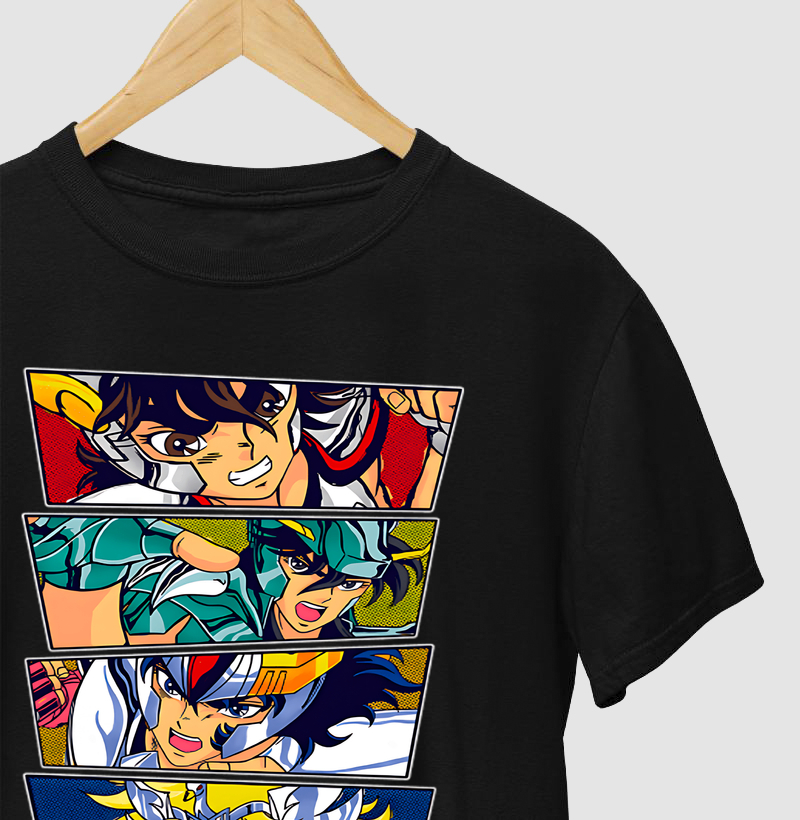 Camiseta Cavaleiros do Zodíaco
