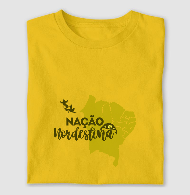 Camiseta Nação Nordestina | OxenteWear