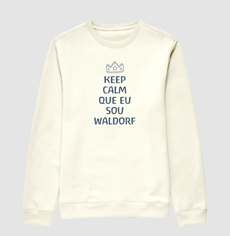 Keep calm que eu sou Waldorf