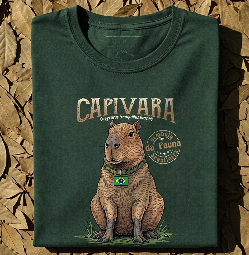 Capivara - Símbolo da fauna brasileira