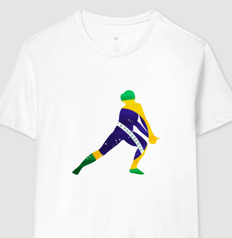 Camiseta Voleibol Defesa Brasil