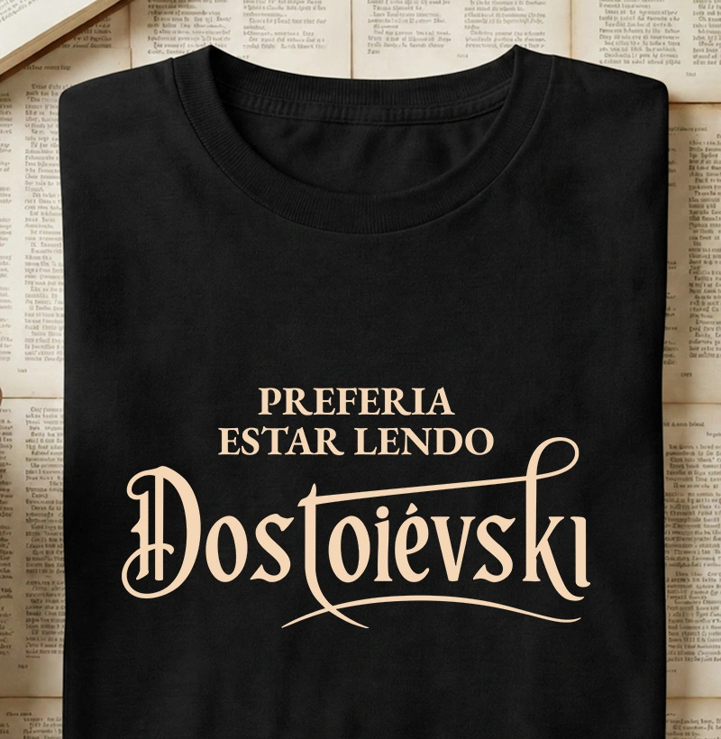 Preferia Estar Lendo Dostoiévski
