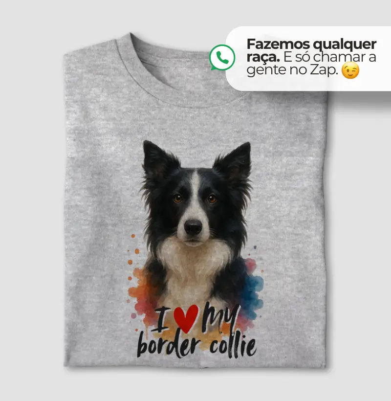 I love my border collie