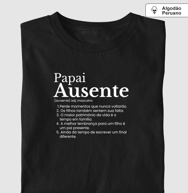 Papai Ausente - definição (algodão peruano)