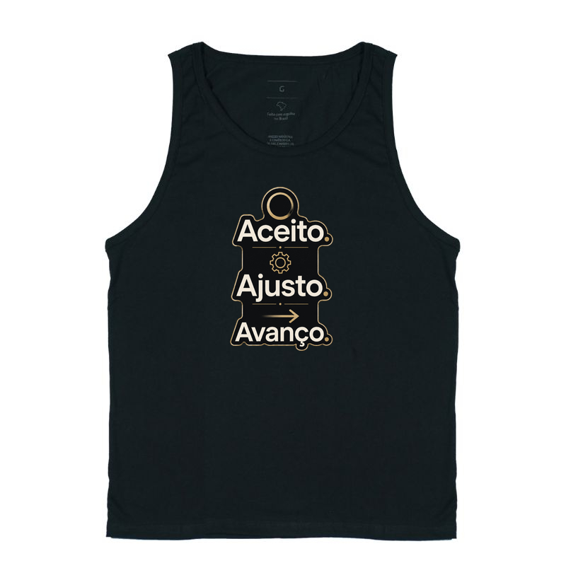 Aceito. Ajusto. Avanço.