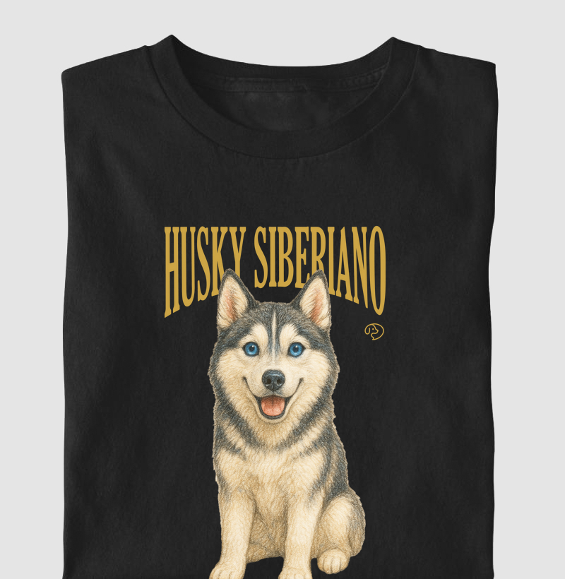 Husky Siberiano Vintage