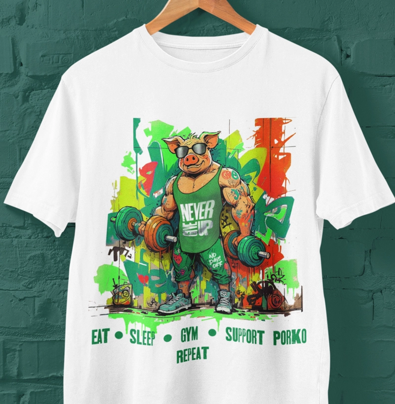 Porco Iron Body (Desc. abaixo no PIX)