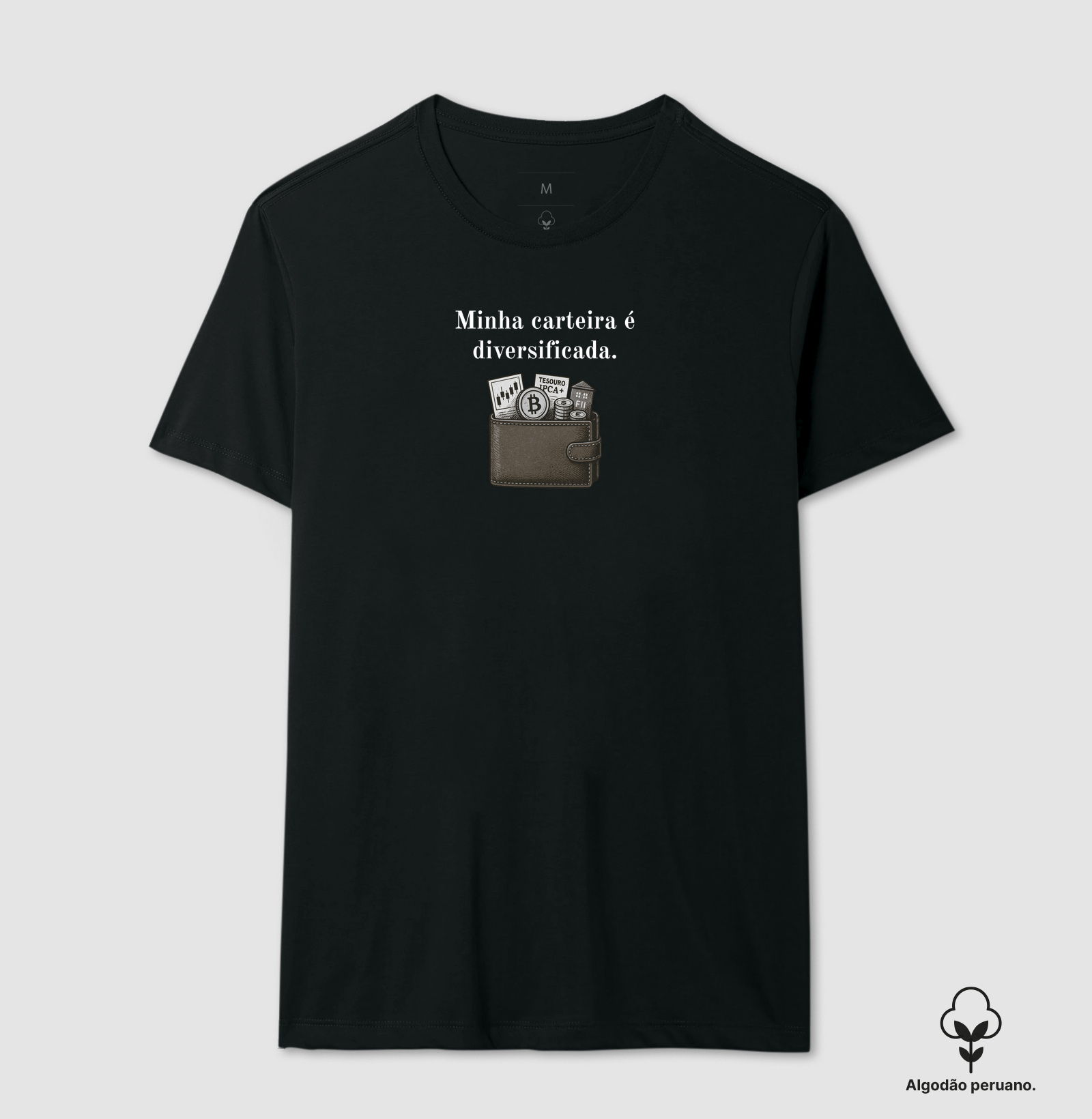 Camiseta Carteira de Ativos - Dark