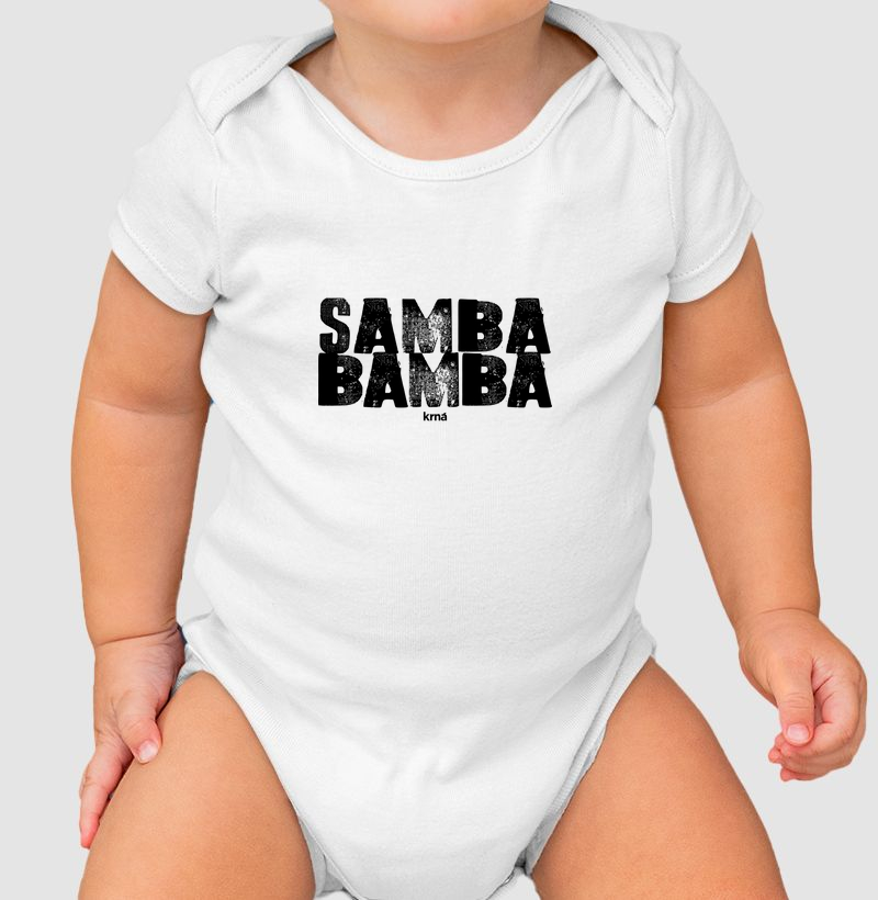 Body Infantil Samba - Bamba