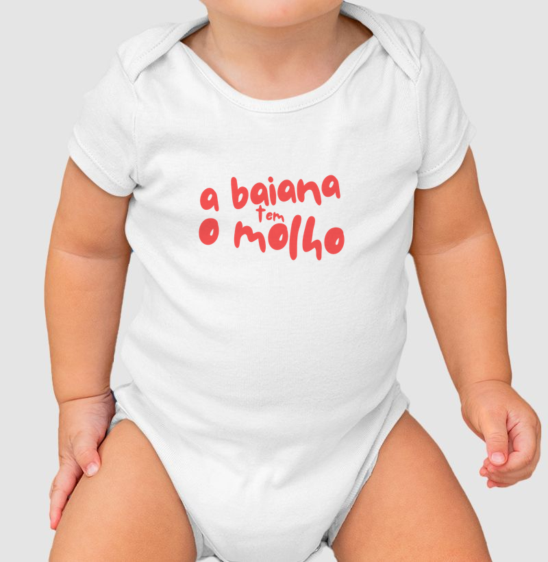 A baiana tem o molho