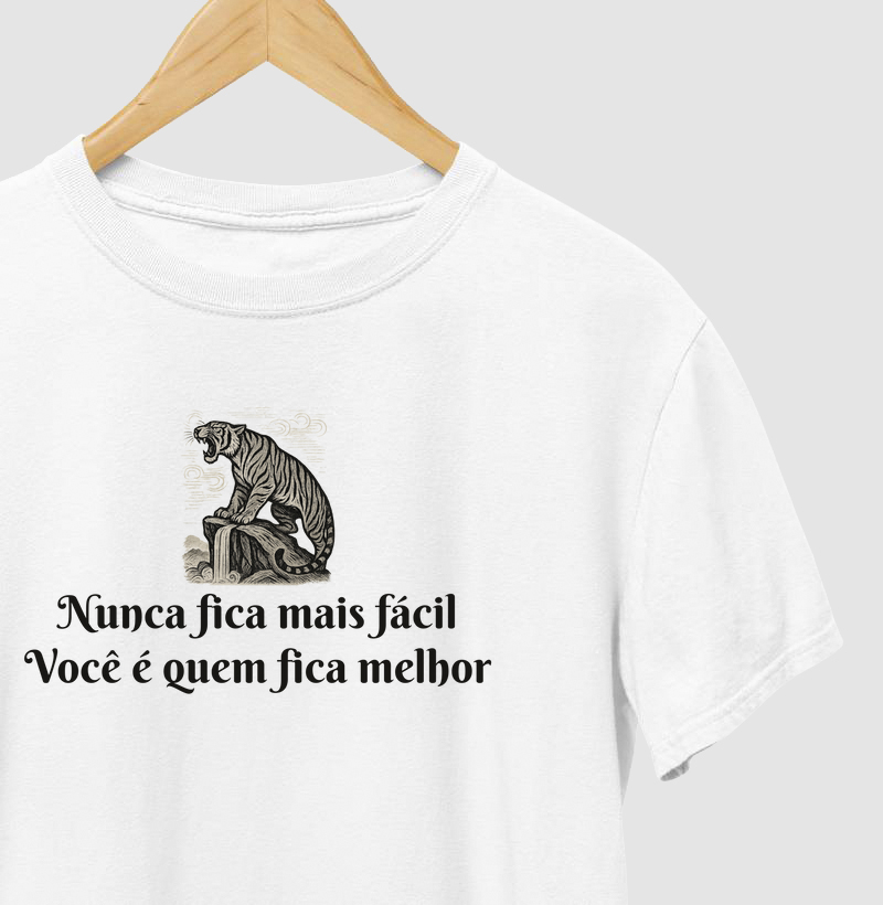 Nunca fica mais fácil