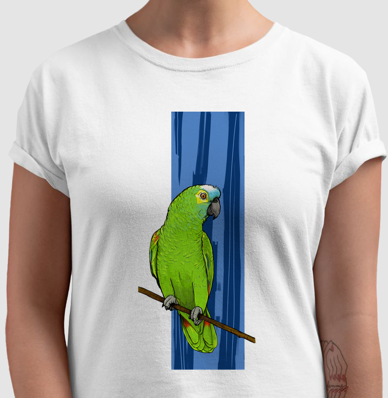 Camiseta Papagaio