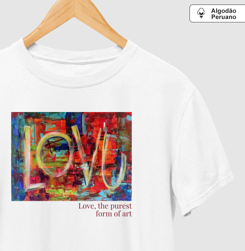 Love Art Algodão Peruano