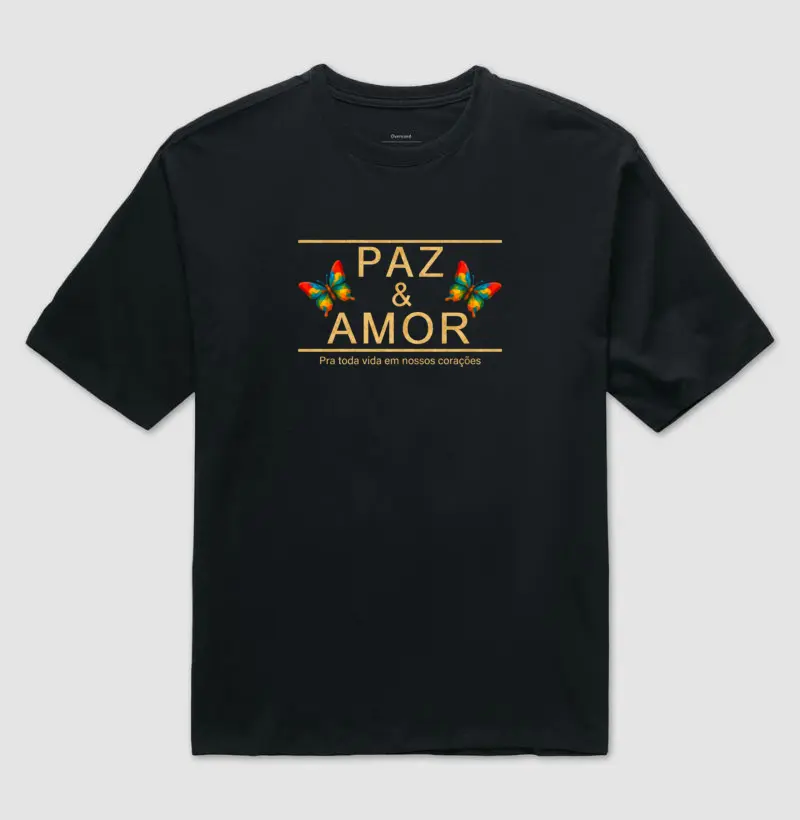 Paz • Amor (oversized)