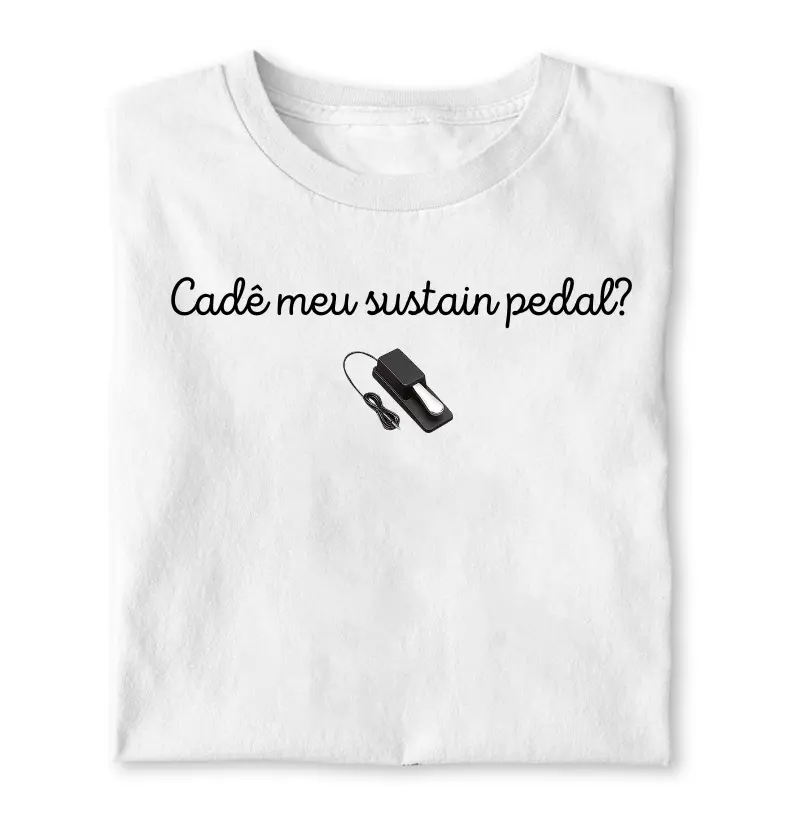 Cadê meu sustain pedal?