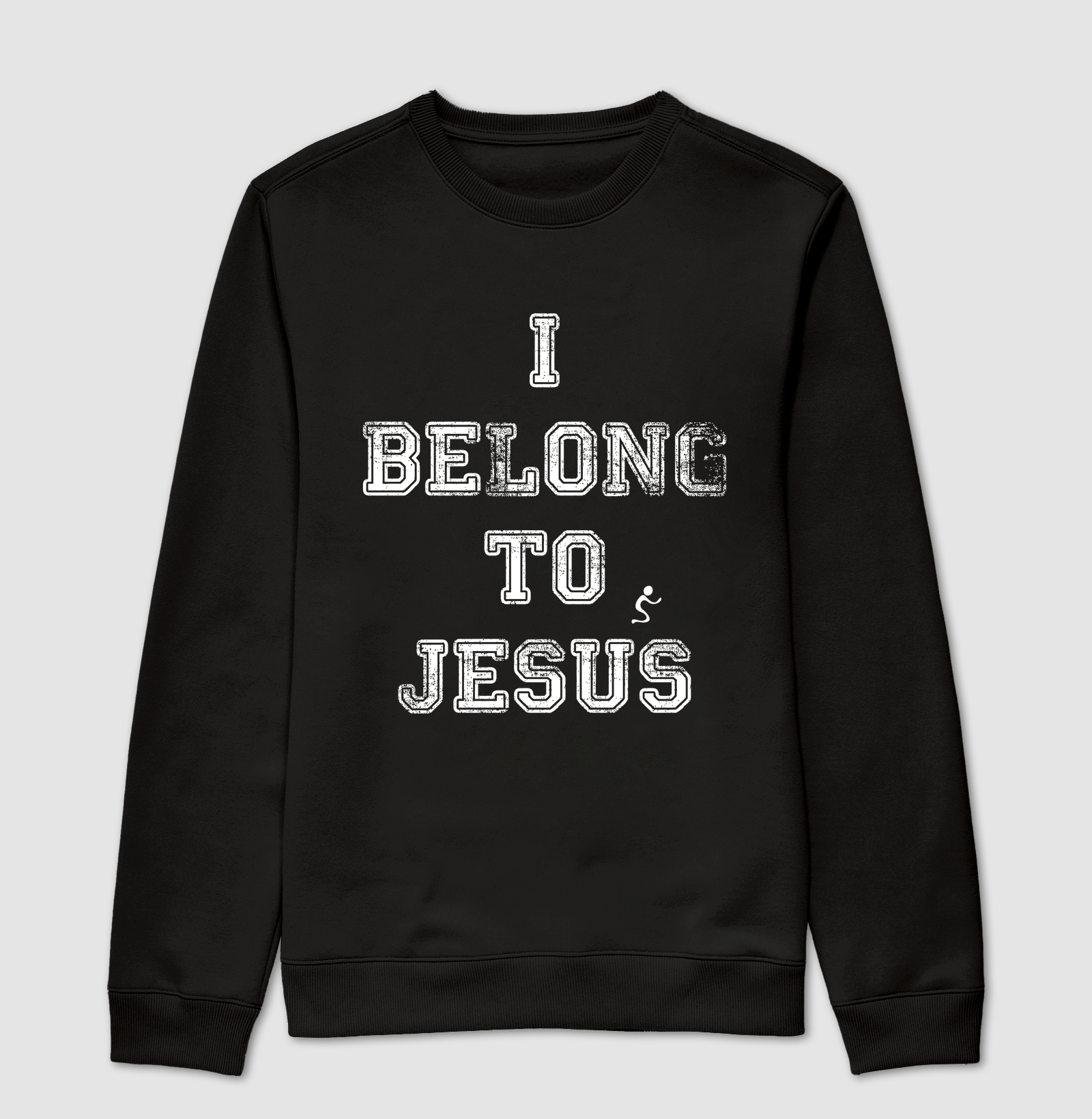 Suéter Moletom Cristão I Belong to Jesus Pertenço a Jesus - Suéter Moletom