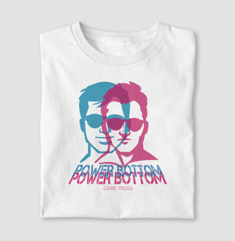 pink and blue power bottom