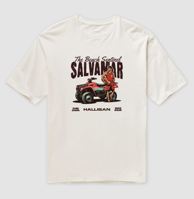 Camiseta Oversized "Salvamar"