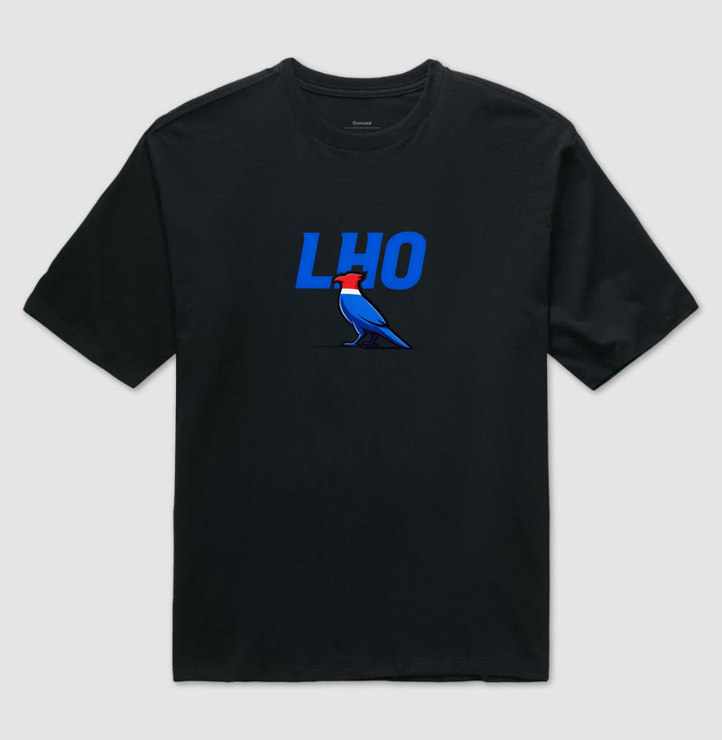 Vista o LHO Carcará e mostre que ser original é voar alto — com alma nordestina e atitude de quem nasceu para vencer. - Camiseta Oversized