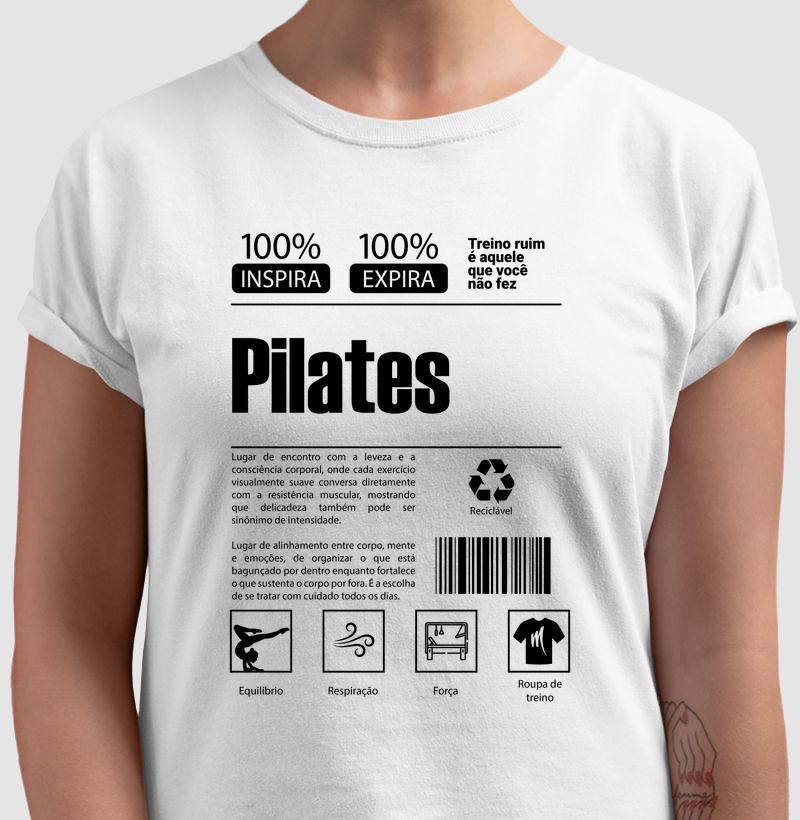 T-Shirt - Produto Pilates