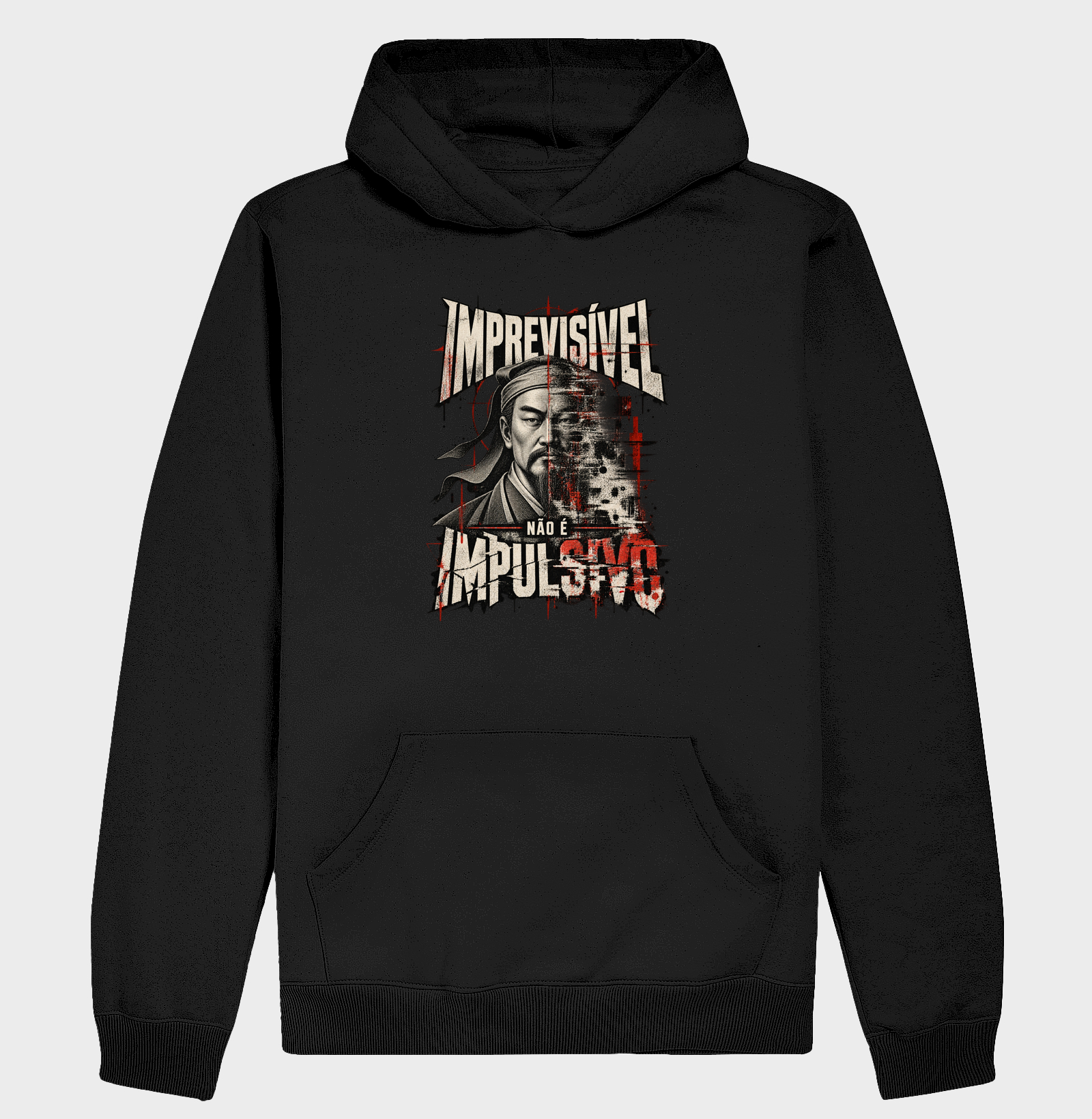 Sun Tzu - Imprevisível Não é Impulsivo - Hoodie Moletom