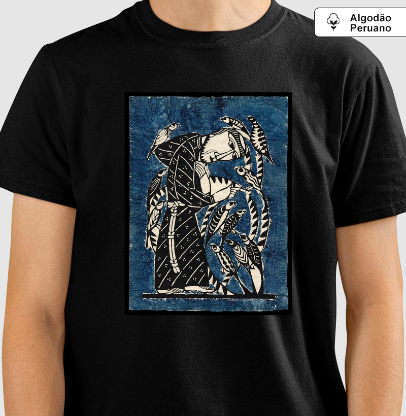 Camiseta Algodão Peruano Premium - São Francisco Watanabe