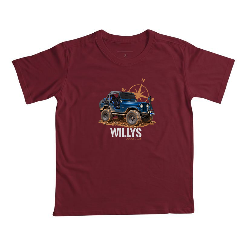 Jeep Willys - LYRA (Infantil) - Camiseta Infantil