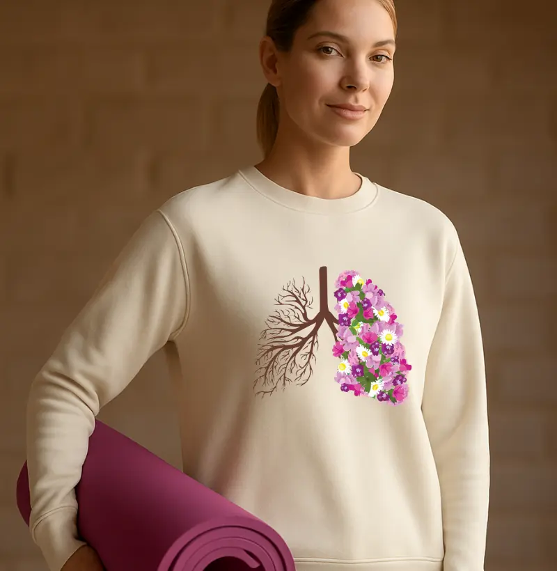 Inspire, expire e floresça.