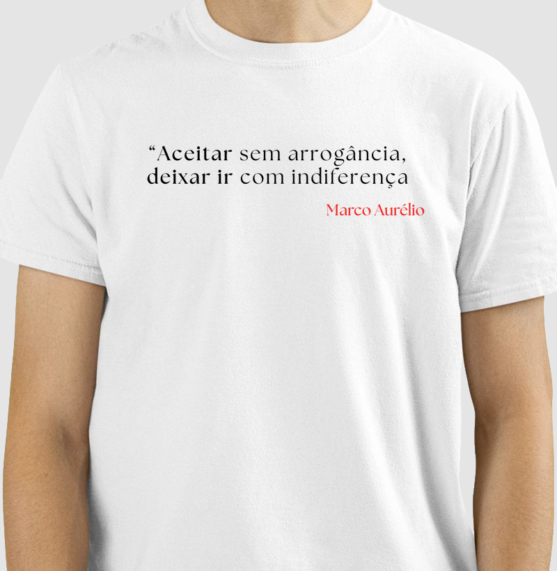 Camiseta Marco Aurélio