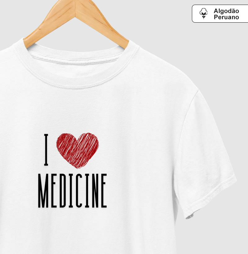 Camiseta "I ♥ Medicine" 