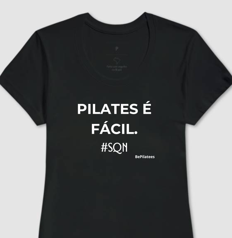 Pilates é fácil. SQN