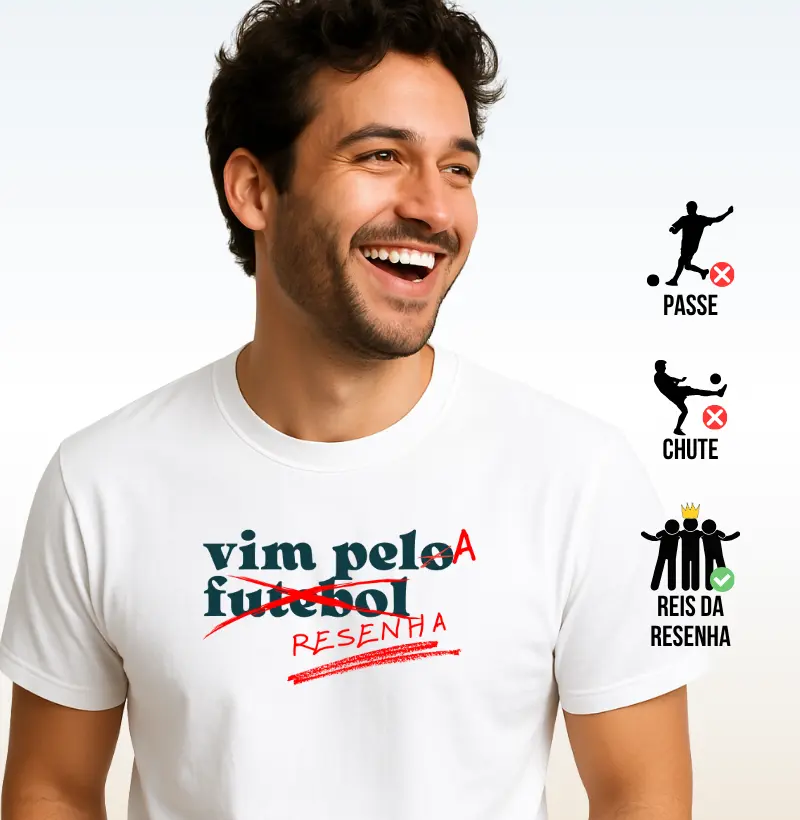 Vim pelo futebol/resenha