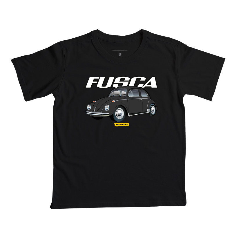 Fusca Preto Escrita