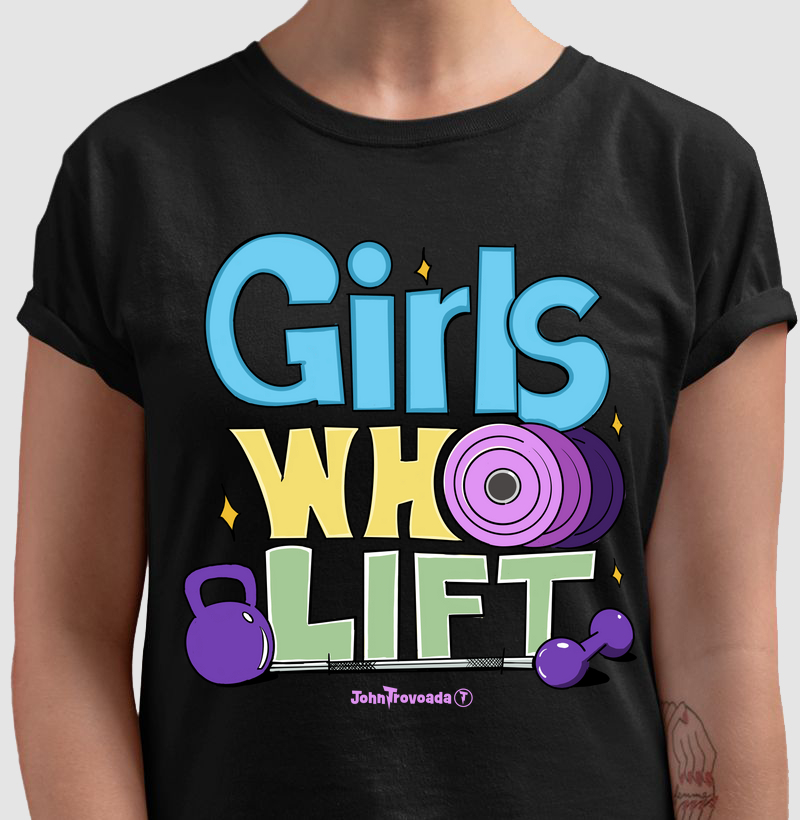 Camiseta Girls Who Lift