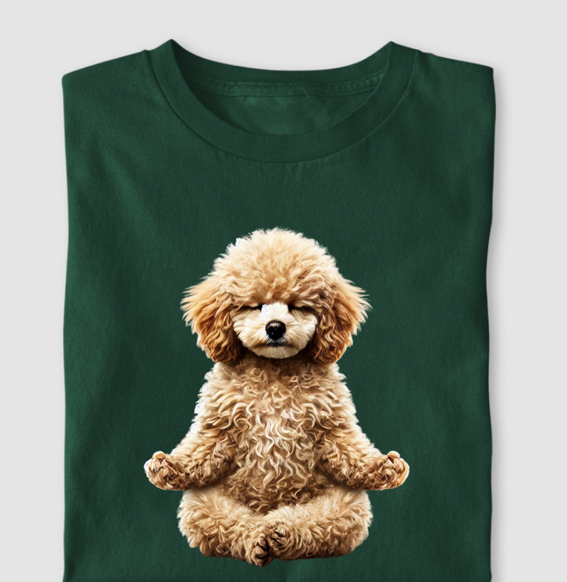 Poodle Meditando