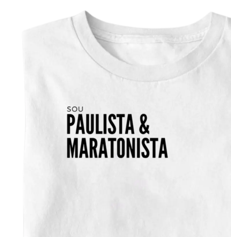 Sou Paulista e Maratonista