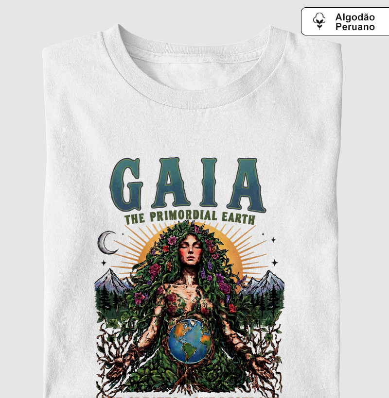 Gaia Festival - Camiseta Algodão Peruano